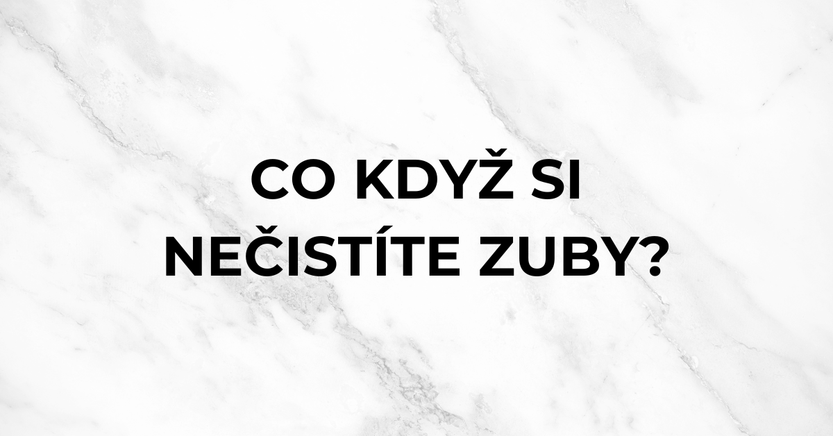 alt co kdyz si necistite zuby banner